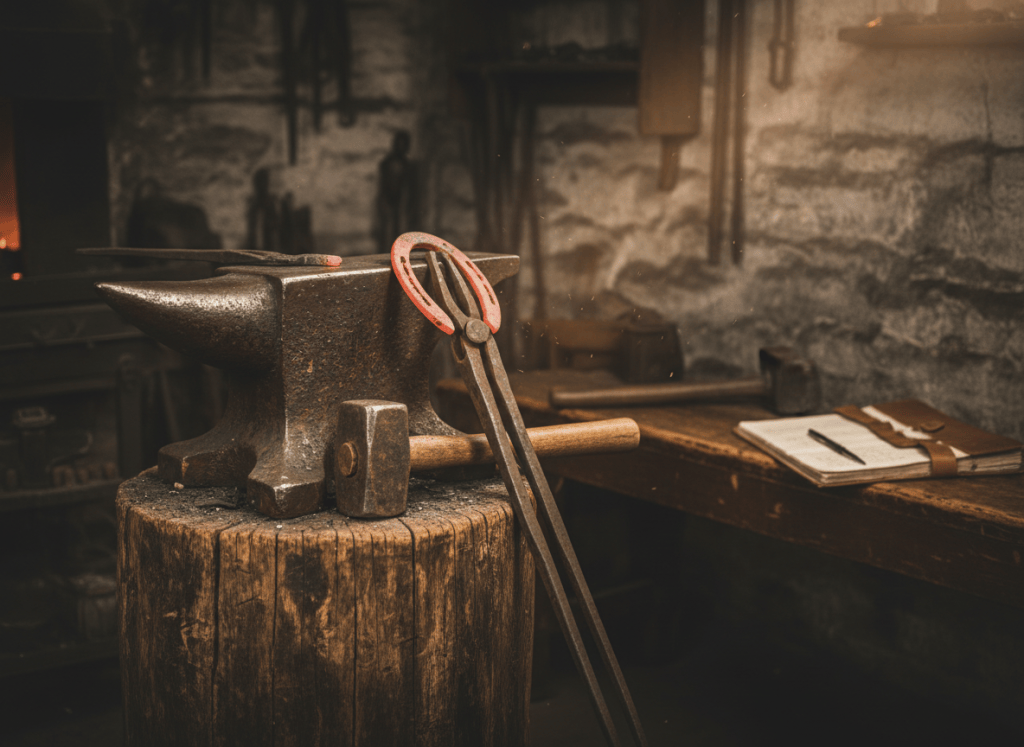 How Blacksmithing Becomes a Fair-Play Clue System in Historical Mystery Fiction