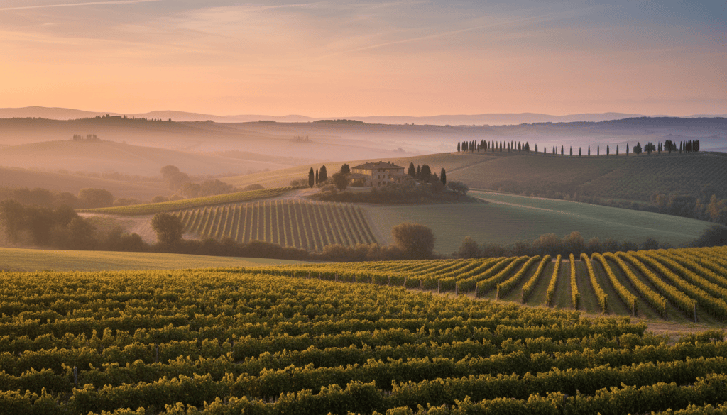 Why Tuscan Vineyards Make Such Powerful Settings for Midlife Romance